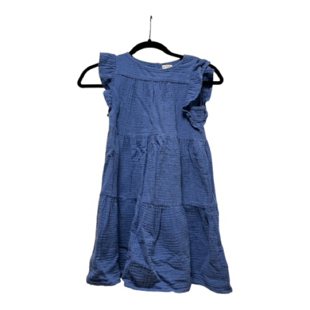 Crewcuts Blue Ruffle Dress